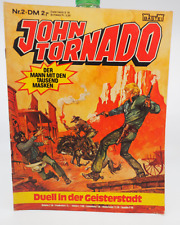 John Tornado - Nr. 2 - Der Mann mit den tausend Masken - Vintage Comic - Bastei