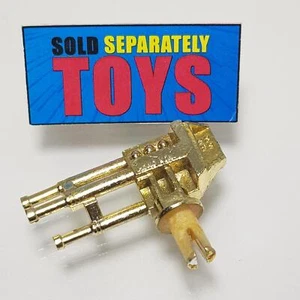 Vtg Wheeled Warriors Armed Force TRI GUN 1985 vehicle gold weapon accessory part - Picture 1 of 10