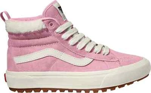 New Womens Vans Sk8-Hi MTE-1 Pink White Gum Bottom Sneaker Boot Sizes 7.5 - 9 - Picture 1 of 4