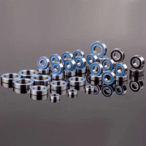 KIT de rodamientos de bolas de carreras 39 piezas métricas de goma azul sellado para radiocontrol Traxxas REVO 3.3 - Imagen 1 de 8