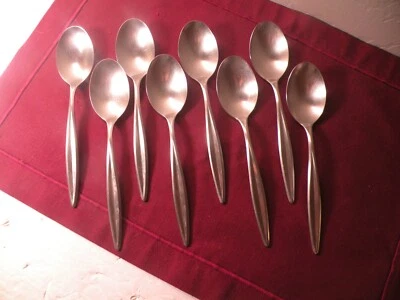 Juego de 8 cucharas sopera International 1847 Rogers acero inoxidable CONCEPT de 7" Foto 1 de 4