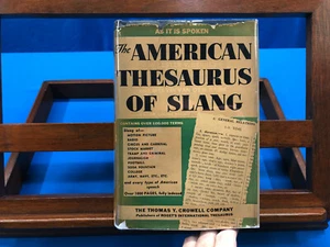 The American Thesaurus of Slang- Lester V. Berrey & Melvin van der Bark, 1942 - Picture 1 of 8