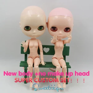 Takara 12" Neo Blythe RBL sin maquillaje + nuevo cuerpo muñeca desnuda conjunto cabeza de piel Fábrica - Imagen 1 de 10