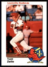 1989 Louisville Redbirds Todd Zeile Louisville Redbirds #3