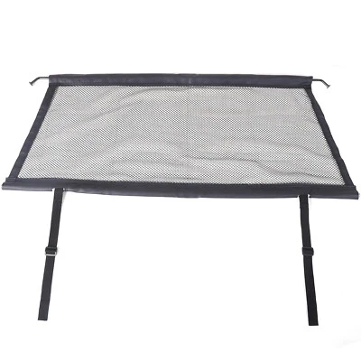 Black Cargo Back Seat Trunk Isolation Net Pet Barrier For Volvo XC90 2015+ US - Image 1 of 4