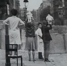 Family In West Berlin Show Children To Grandparents Who Are in East Berlin 1961