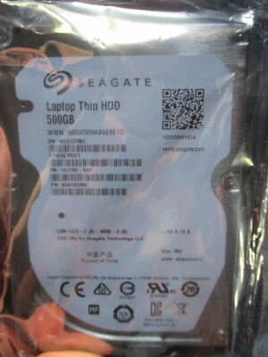 Seagate ST500LM021  2.5" SATA 500GB 6Gb/s Thin Internal Hard Drive - Image 1 of 4