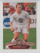2010 Upper Deck World of Sports #115 Amy Rodriguez RC - Flat S/H