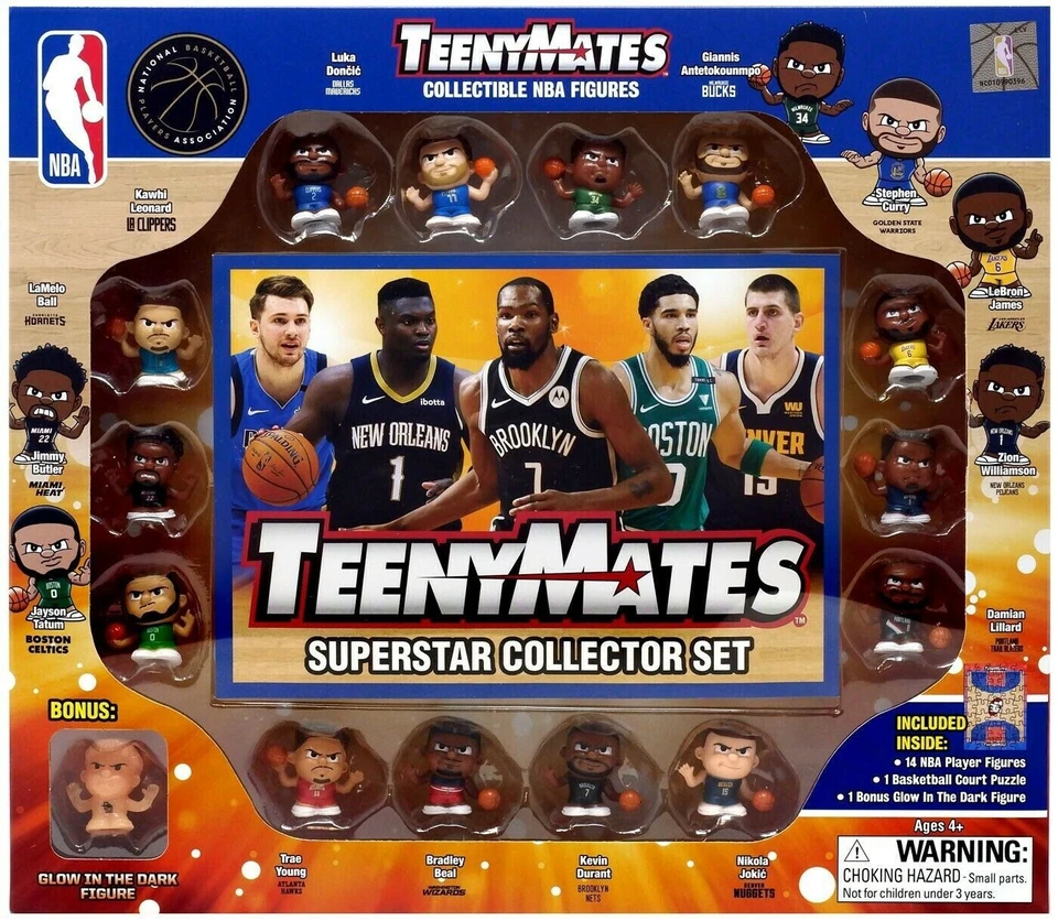 NBA TeenyMates Baloncesto Serie 7 Superestrella Coleccionista Set 15 Piezas Foto 1 de 1