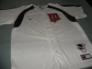 Nike MINNESOTA TWINS BASEBALL JERSEY MENS LARGE - Picture 1 of 3