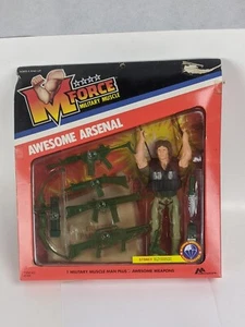 1986 Marchon M Force Military Muscle Awesome Arsenal Attack Pack Unused Box - Picture 1 of 3
