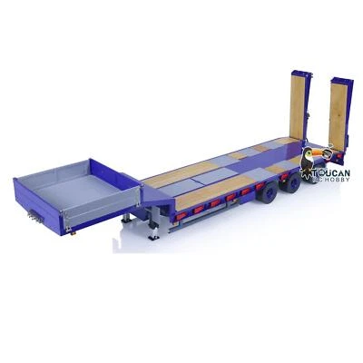 LESU Metal 1:14 RC Assembled Trailer W/ Light Hydraulic Sys Electronic Lifting - Image 1 of 4