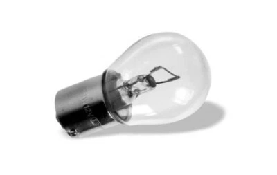 2 LAMPADINE  6V 15W Ba15s  luci auto 1 filamento lampada vetro moto vespa - Immagine 1 di 2