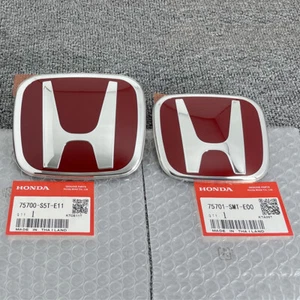 Griglia anteriore rossa bagagliaio emblema H per Honda Accord 2008-2017 Touring Berlina 4 porte - Foto 1 di 4