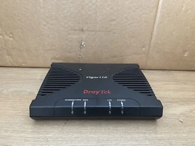 DrayTek Vigor110 Annex A Modem with No PSU DrayTek Vigor110 No UK PSU -Inc VAT - Image 1 of 4