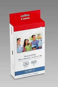 Canon KP-36IP Ink Cartridge with 36 Sheets of Paper for Canon Selphy 7737A001AH - Picture 1 of 1