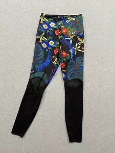 Nike S Damen 7/8 High-Rise Power Trainingstights AR0776-010 schwarz Mesh floral - Bild 1 von 7