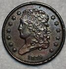 About Uncirculated 1835 Classic Head Half Cent Well Struck specimen.