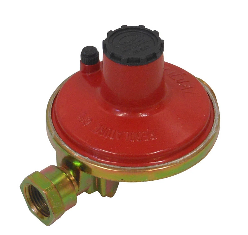 TECNOGAS REGOLATORE PER GAS GPL BASSA PRESSIONE TARATURA VARIABILE 4/7 10 KG/H BOMBOLA