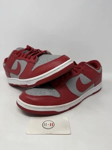 Nike Dunk Low UNLV 2021 Size 13 Authentic Used Rare Low Athletic Red Grey - Bild 1 von 10