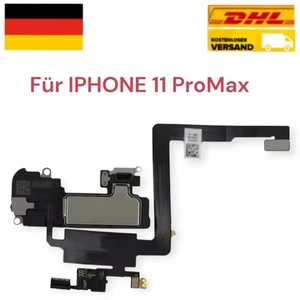 IPhone 11 ProMax Hörmuschel Ohr Lautsprecher Ohrhörer Ear Speaker Sensor Flex  - Bild 1 von 8