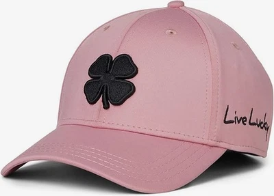 NEW Black Clover Live Lucky Premium Clover #146 Dusty Rose Fitted L/XL Golf Hat - Image 1 of 2