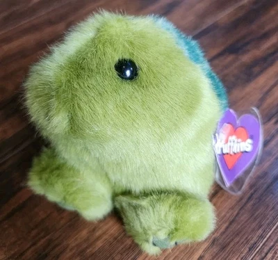 PUFFKINS by Swibco, "SHELLY" Turtle Tortoise, Vintage 1997, Plush Toy, W Tags - Image 1 of 4