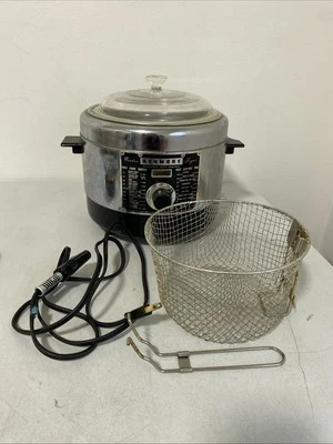 Vintage Sears Kenmore Cooker Deep Fryer Model 309.69320 - Image 1 of 4