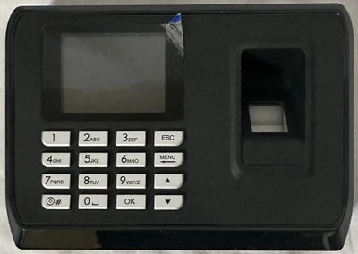 Grabador de tiempo de asistencia de huellas dactilares biométrico reloj sistema de control de acceso Foto 1 de 2