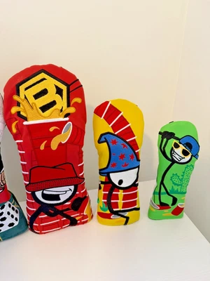 Juego de madera Bettinardi 2024 Waste Management Party On Driver, Fwy, Hyb Headcover Foto 1 de 4