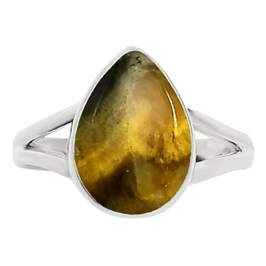 Natürliche indonesische Hummel 925 Sterling Silber Ring Gr.7 Schmuck R-1002 - Bild 1 von 5