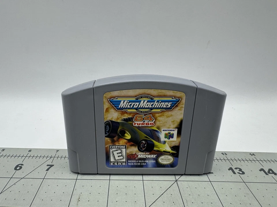 Videojuego Micro Machines 64 Turbo N64 1999 Foto 1 de 4