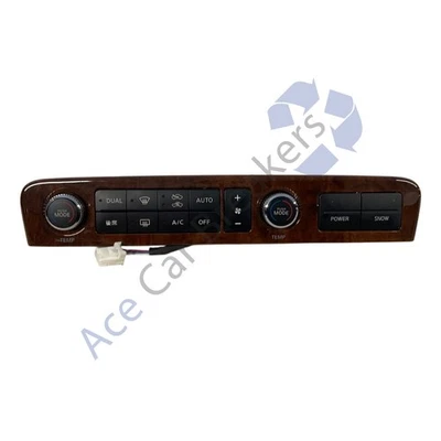 Nissan Elgrand E51 02-10 Climate Control Panel 27670WB31A - Image 1 of 4