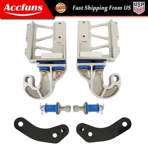 USA Engine Hood Hinge Pivot Bushing Kit Bolt KIt Assembly For Peterbilt 378 379 - Imagen 1 de 11