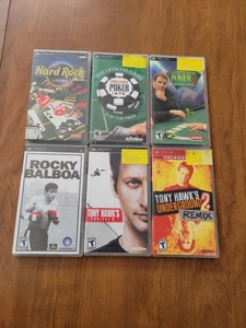 sechs PlayStation Portable (PSP) Videospiele Konvolut 6 - Bild 1 von 10