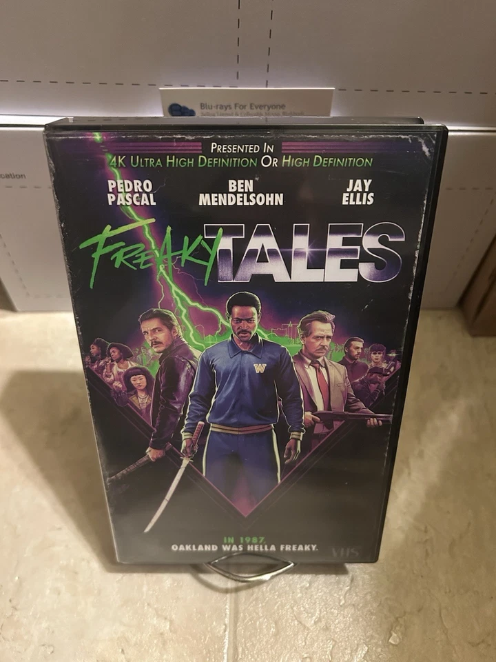 Freaky Tales 4K UHD Blu-ray VHS Late Night Video Edition [2024] Ships Next Day - Image 1 of 4