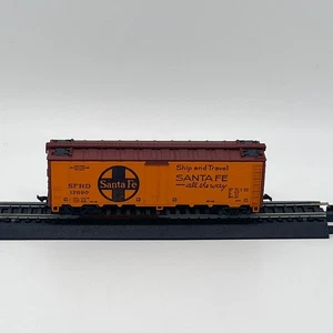 Athearn 40' Reefer Santa Fe SFRD 12690 Orange HO Scale Vintage - Bild 1 von 6
