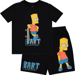 The Simpsons Boy's Bart T-Shirt and Shorts Bundle Clothing Set- Little and... - Picture 1 of 10