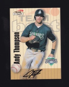 1998 Team Best Andy Thompson Autograph Rookie - Picture 1 of 2