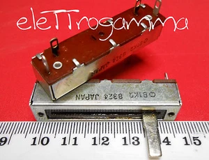 potenziometro slider a slitta logaritmico 1K 1.000 ohm ref 854 - Foto 1 di 1