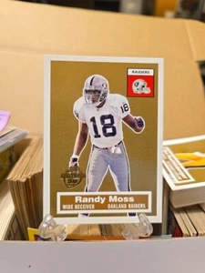 2005 Topps Football Randy Moss 50th Anniversary Turn Back the Clock #10 NM - Picture 1 of 1