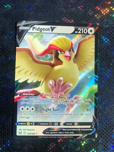 Pidgeot V 137/196 Ultra Rare Lost Origin Pokemon TCG NM-MT - Picture 1 of 2