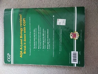 CGP A-Level Biology AQA Complete Revision Guide and Practice - Image 1 of 2