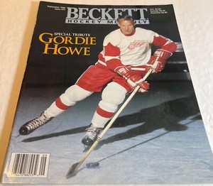 Beckett Hockey Card Monthly Magazine #71 September 1996 Gordie Howe Tribute