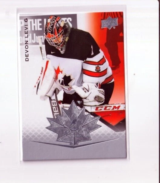 DEVON LEVI '21 Upper Deck TEAM CANADA card #86 BUFFALO SABRES - Image 1 of 1