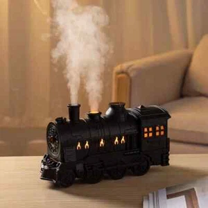 Mini Train Shape Aromatherapy Diffuser Ultrasonic Cool Mist Air Humidifier LED - Picture 1 of 12
