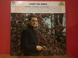 JERRY LEE LEWIS Golden Cream of Country LP Sun 108 VG Vinyl - Picture 1 of 2