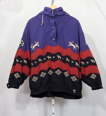Chaqueta de esquí Bogner vintage años 90 Goan Thylmann Pullover Kautokeino para hombre talla L Foto 1 de 4