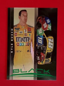 Kyle Busch ~ 2021 Panini Chronicles Racing Black ~ Green Parallel - Picture 1 of 2