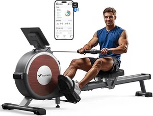 MERACH Q1S Magnetisches Rudergerät Bluetooth 16 Widerstandsstufen für Zuhause DE - Bild 1 von 12